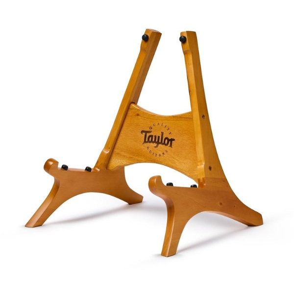 A Taylor acoustic guitar stand