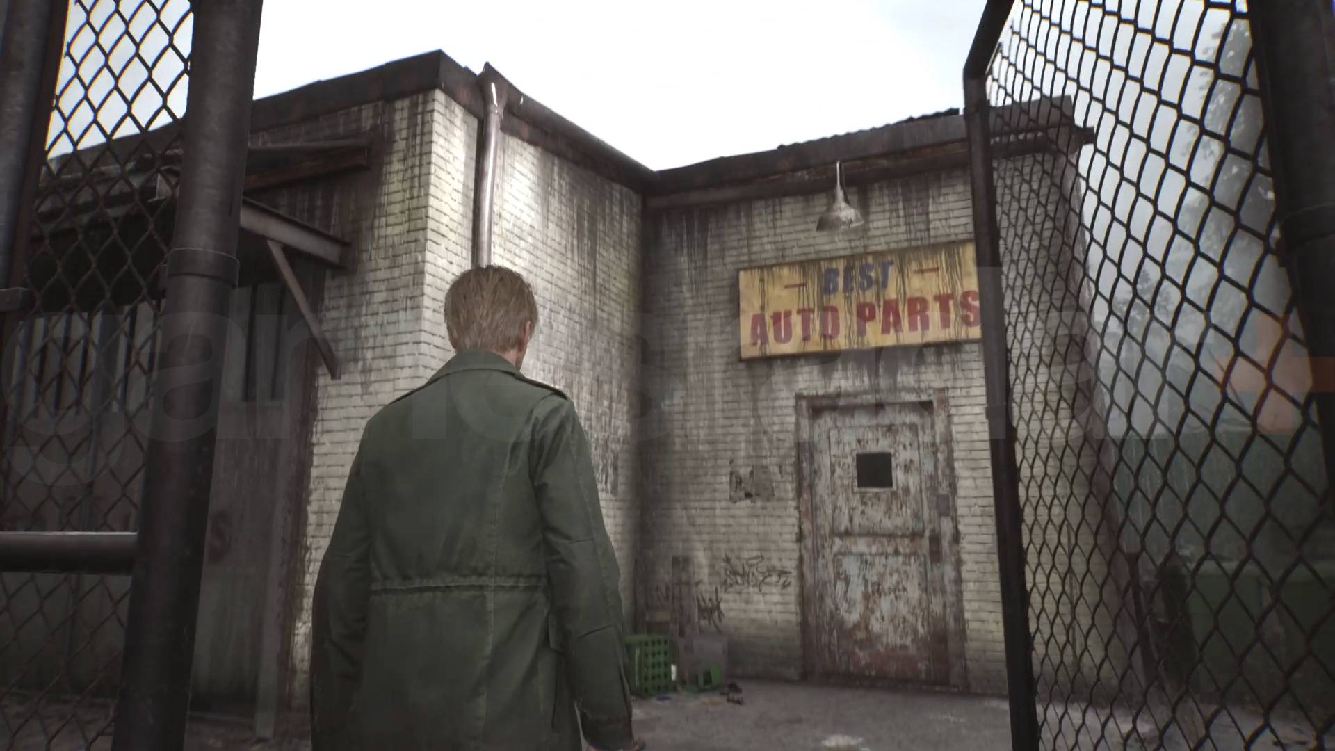 Where to find the Silent Hill 2 Remake Auto Parts key and get the red gate open