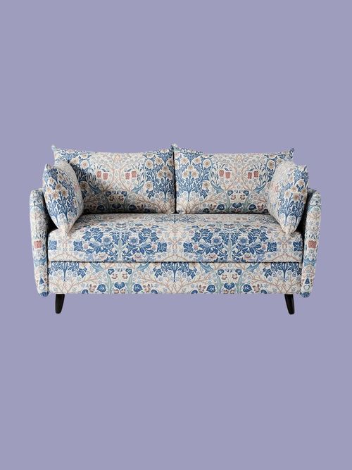 Model 08 Sofa Bed 2 Seater, Blackthorn - Blackthorn / Wenge