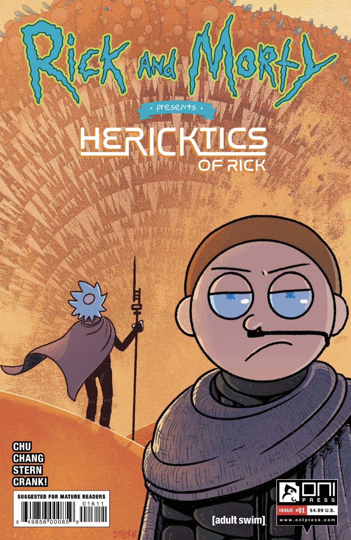 Rick and Morty: Hericktics of Rick #1 cover