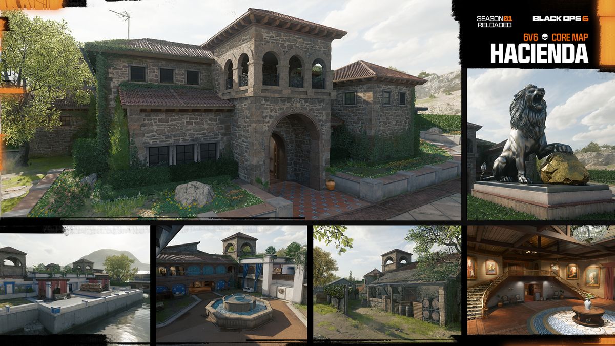 Call of Duty: Black Ops 6 Season 1 screen shots and multiplayer map details.