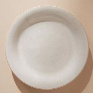 Pinova dessert plate on beige background. 