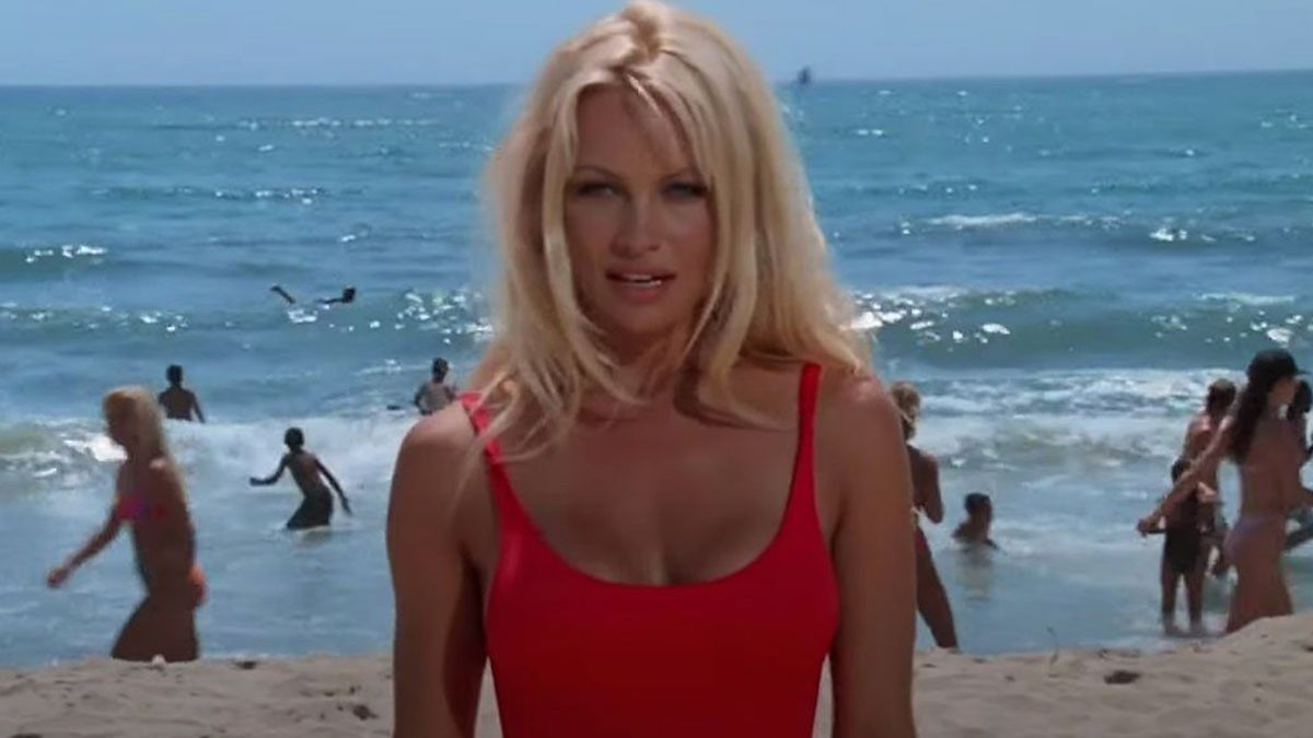 Pamela Anderson on Baywatch