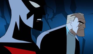 Batman Beyond and Bruce Wayne animated
