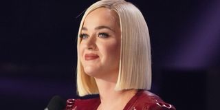Katy Perry looking happy American Idol ABC