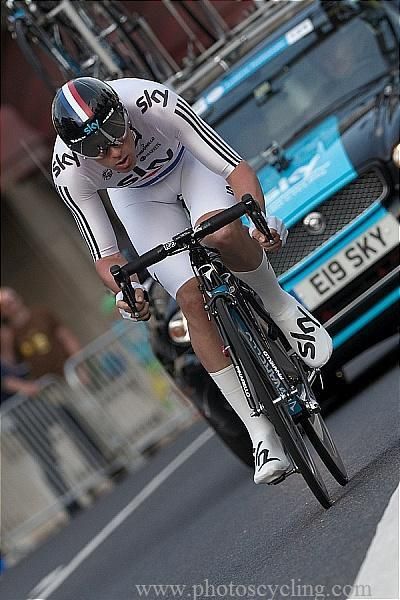 British time trial champion Alex Dowsett (Sky)