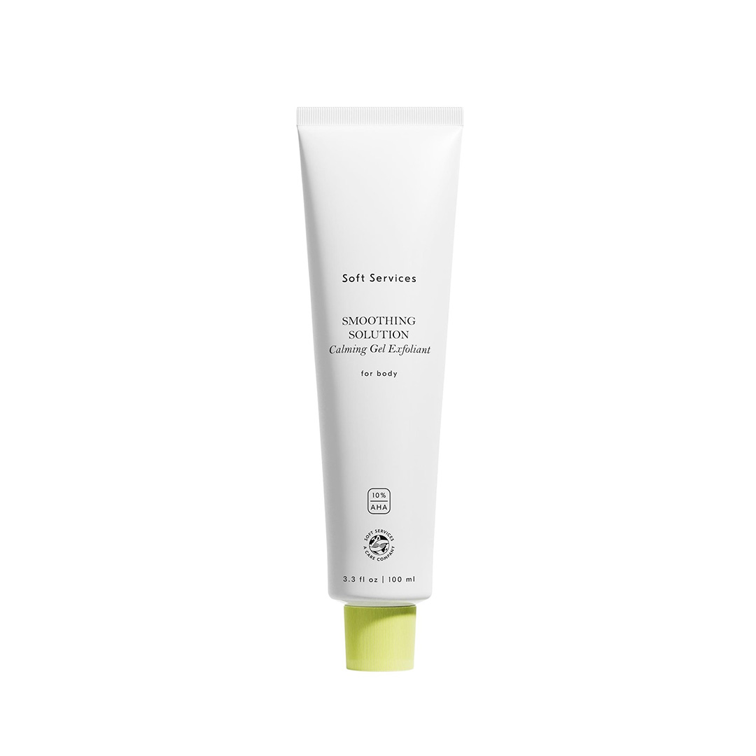 Soft Services, Smoothing Solution Calming Gel-Exfoliant