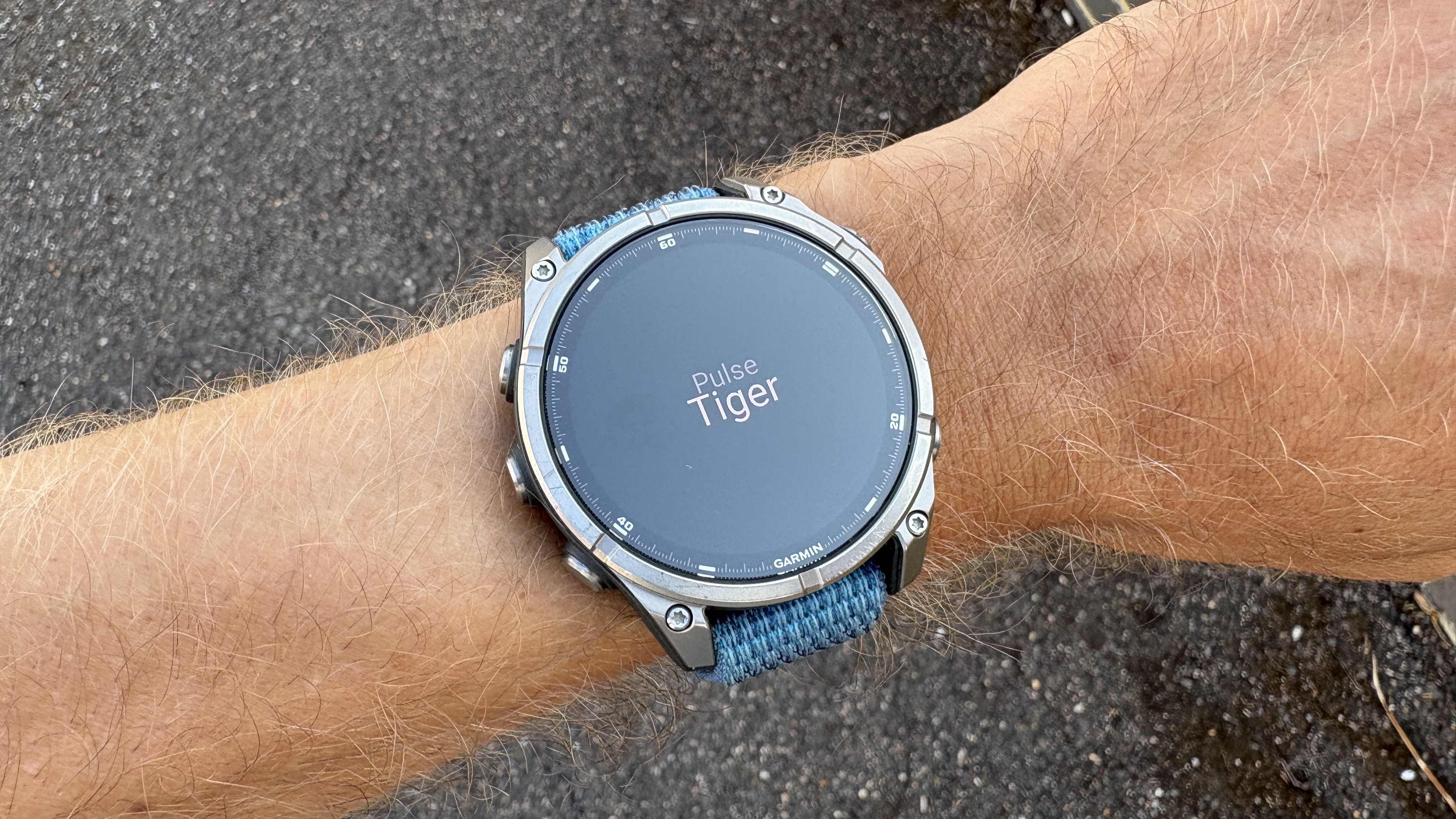 Garmin Pulse OX app