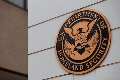The US Department of Homeland Security building building is seen in Washington, DC, on July 22, 2019.