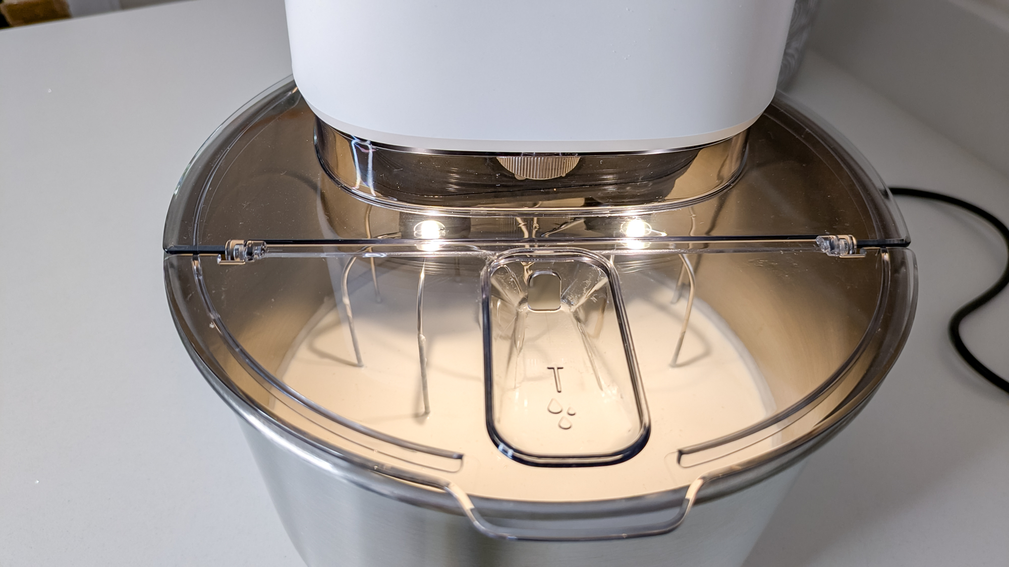 Ooni Halo Core making butter and whisking full cream