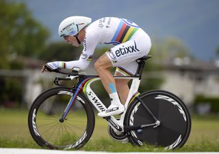 Tony Martin in the Prologue of the 2014 Tour de Romandie