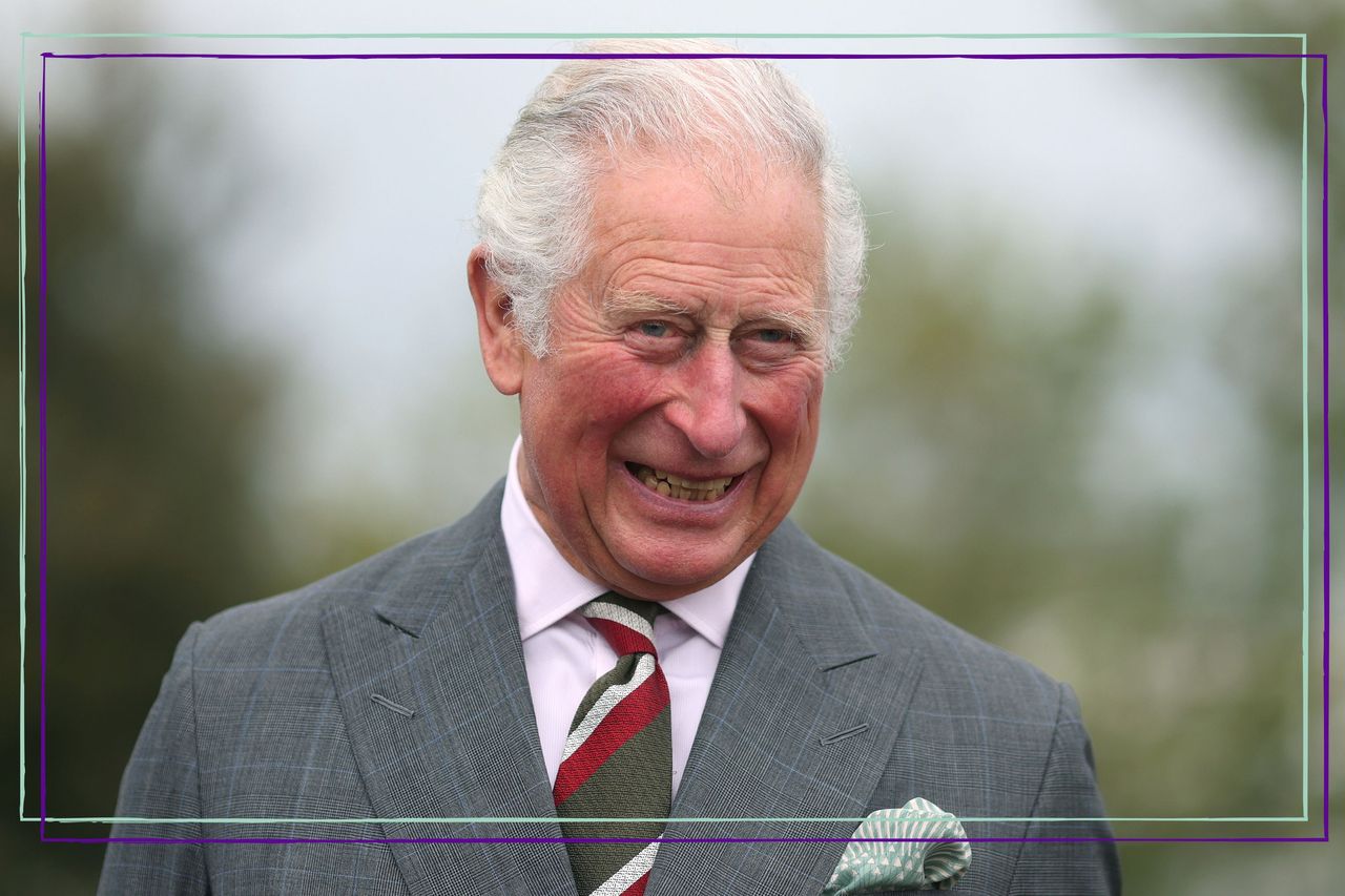 a photo of King Charles III smiling who will appear on the Repair Shop on BBC tonight