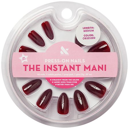 Olive &amp;amp; June the Instant Mani Press-On Nails Obsessed, Obsessed