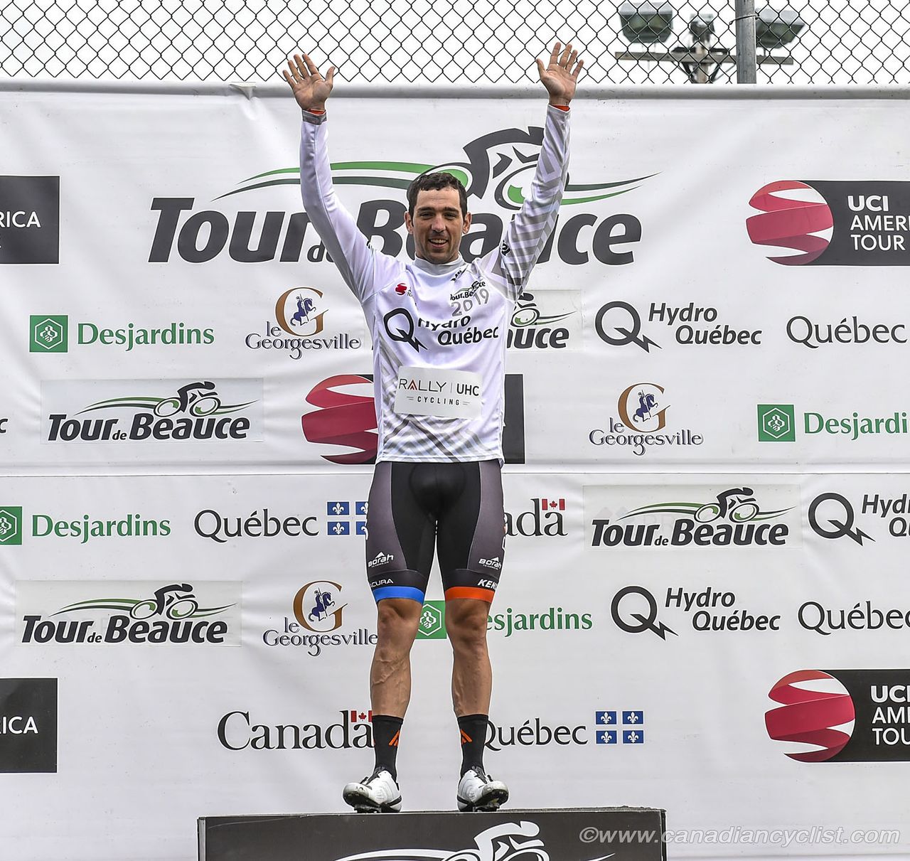 Tyler Magner (Rally UHC Cyclin) takes over the Points jersey at the Tour de Beauce
