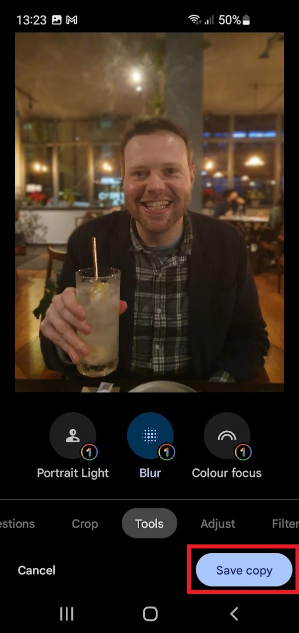 How to Add Portrait Blur in Google Photos