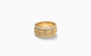 yellow gold SOS ring by Shamballa Jewels