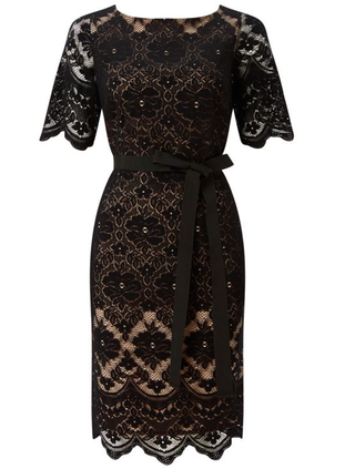 Lace Contrast Shift Dress, £99.00, Jacques Vert at House of Fraser