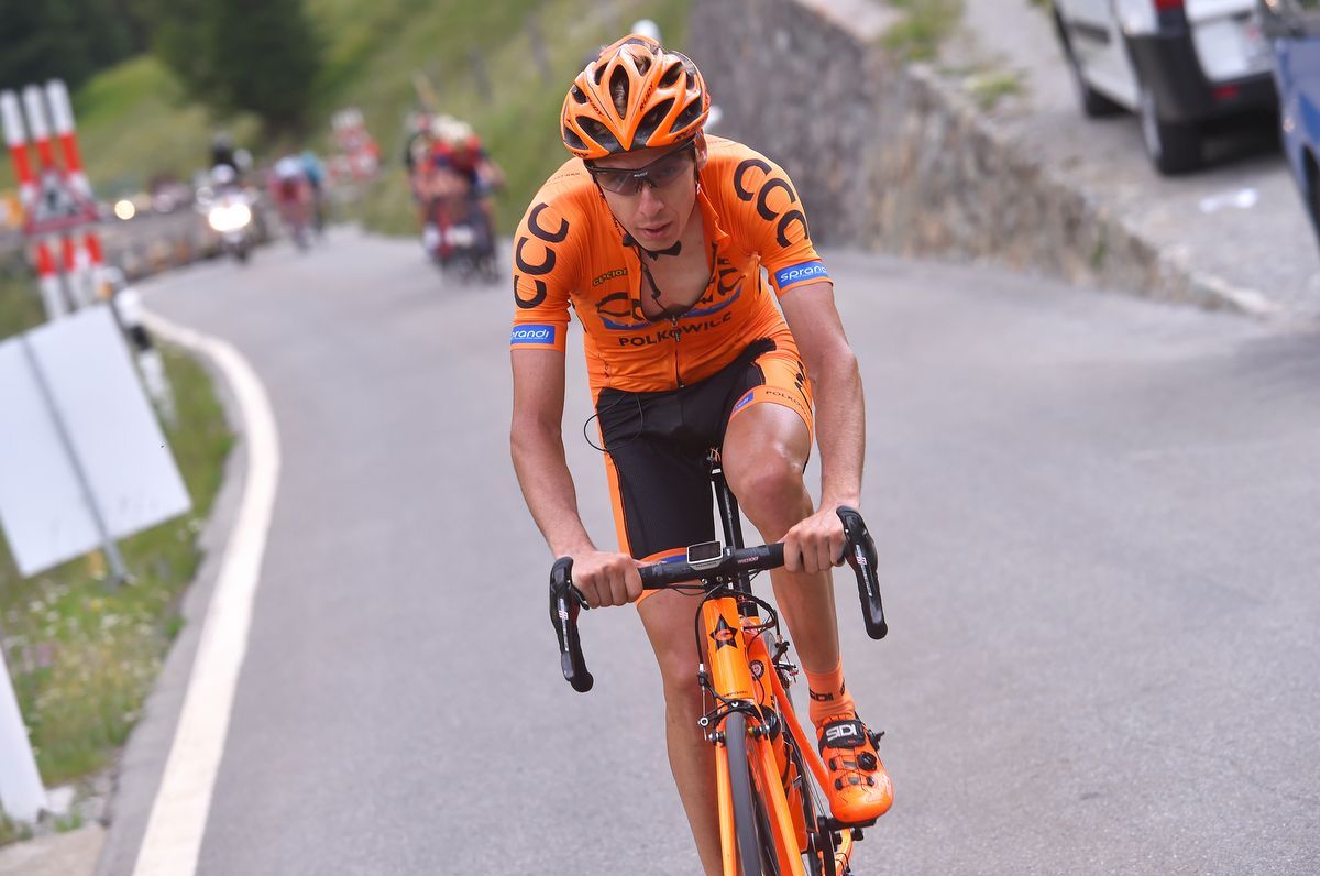 Jan Hirt (CCC Sprandi Polkowice) at the Tour de Suisse
