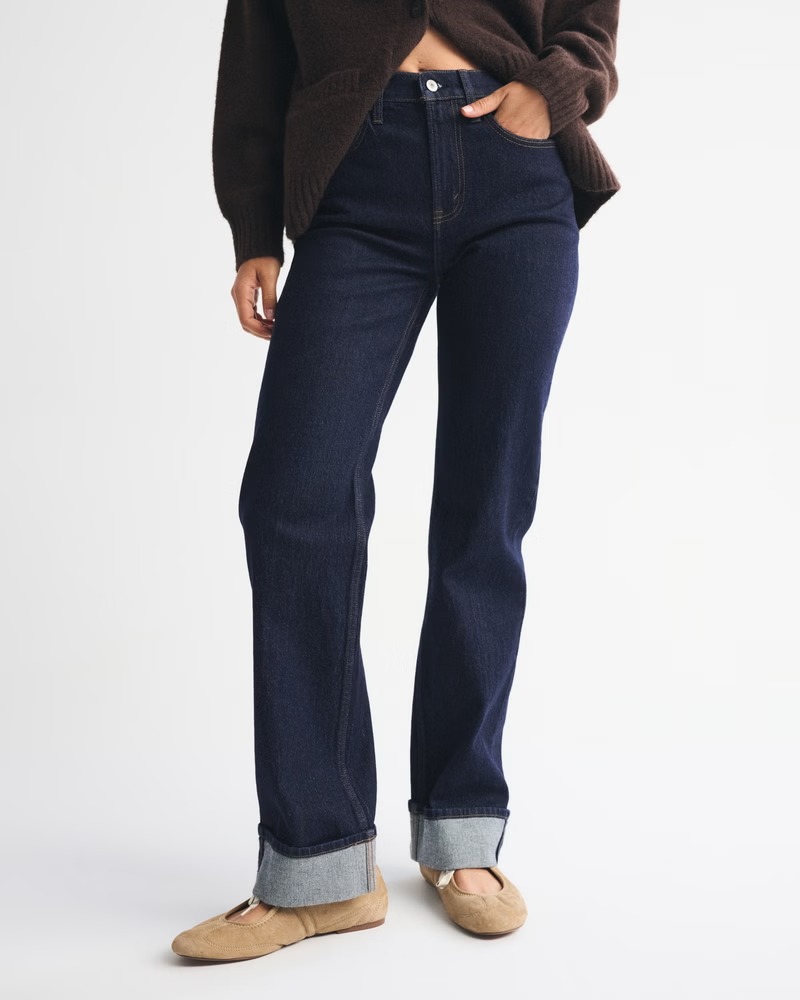 Abercrombie &amp;amp; Fitch , High Rise 90s Relaxed Jean