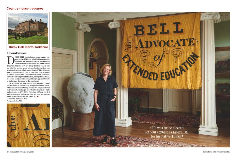 Spreads from Country Life 3 December 2025