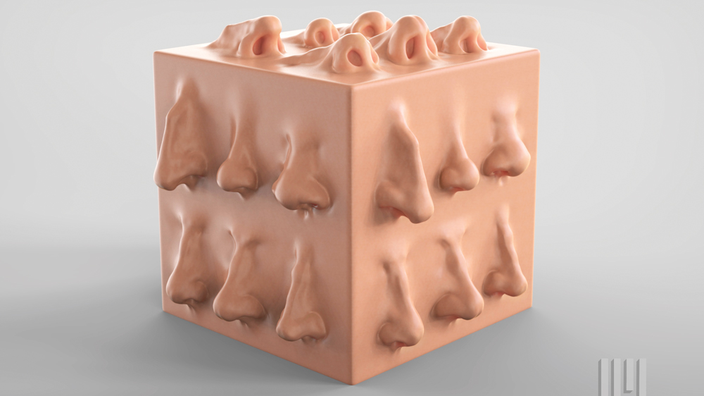 set up nose blendshapes in zbrush