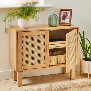 Primark rattan sideboard