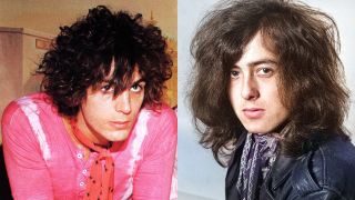 Syd Barrett and Jimmy Page