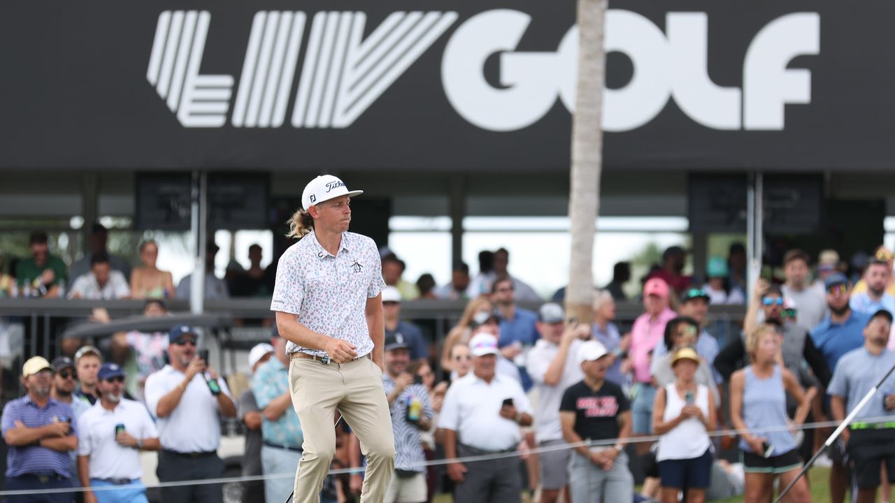 Cameron Smith during the 2022 LIV Golf Team Championship at Trump National Doral