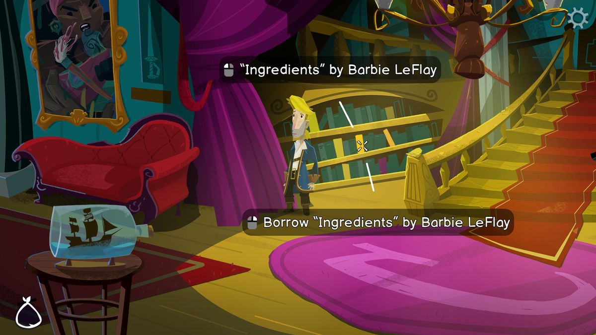 Return to Monkey Island ingredients book