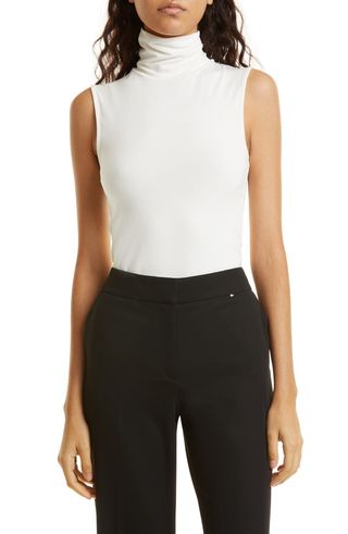 Enani Sleeveless Turtleneck Top