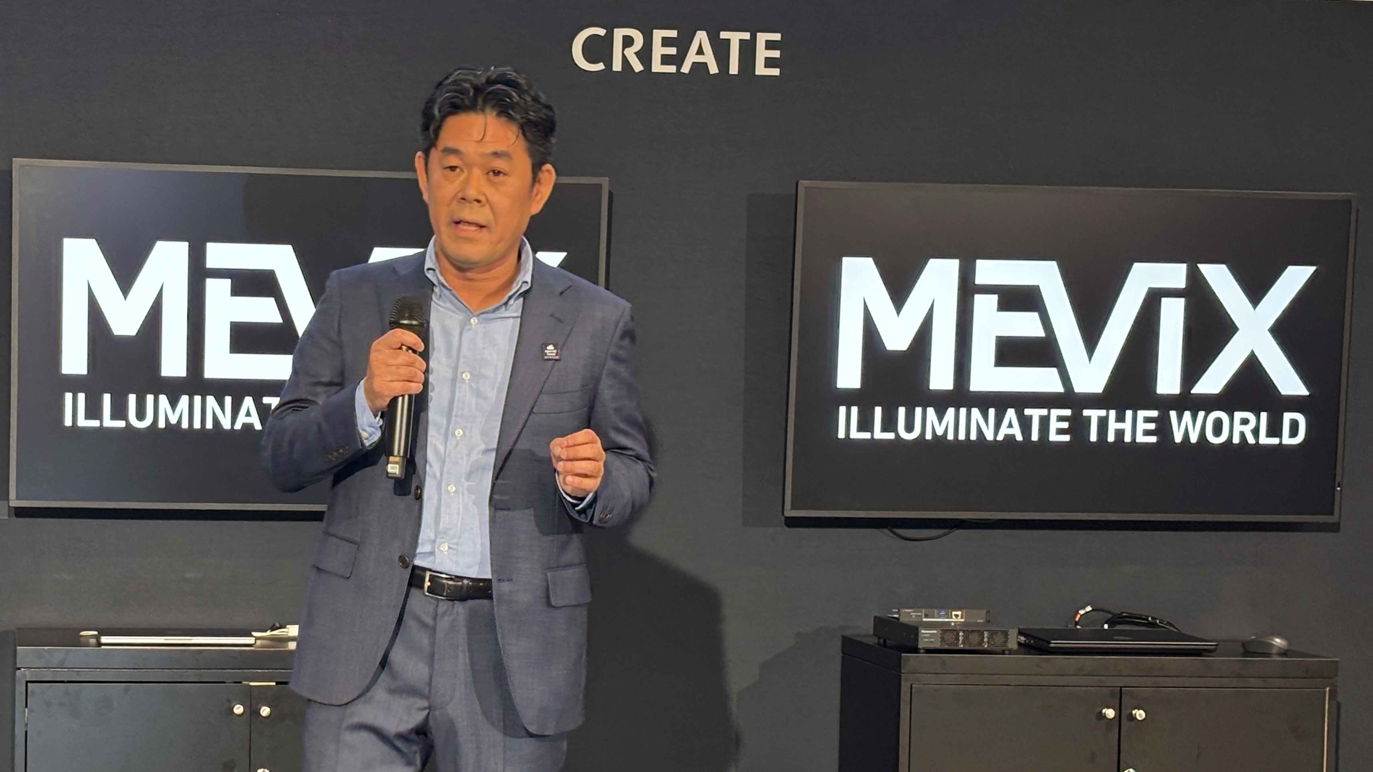 Panasonic Projector & Display Americas CEO Taka Uchida at InfoComm 2025