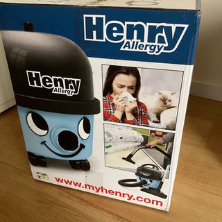 Henry Allergy vacuum being tested at home