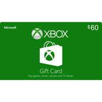 $60 Xbox Gift Card