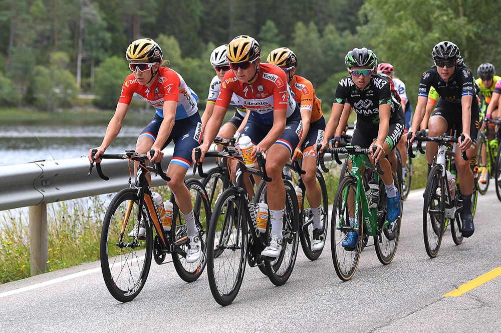 Boels Dolmans on the front during stage 2