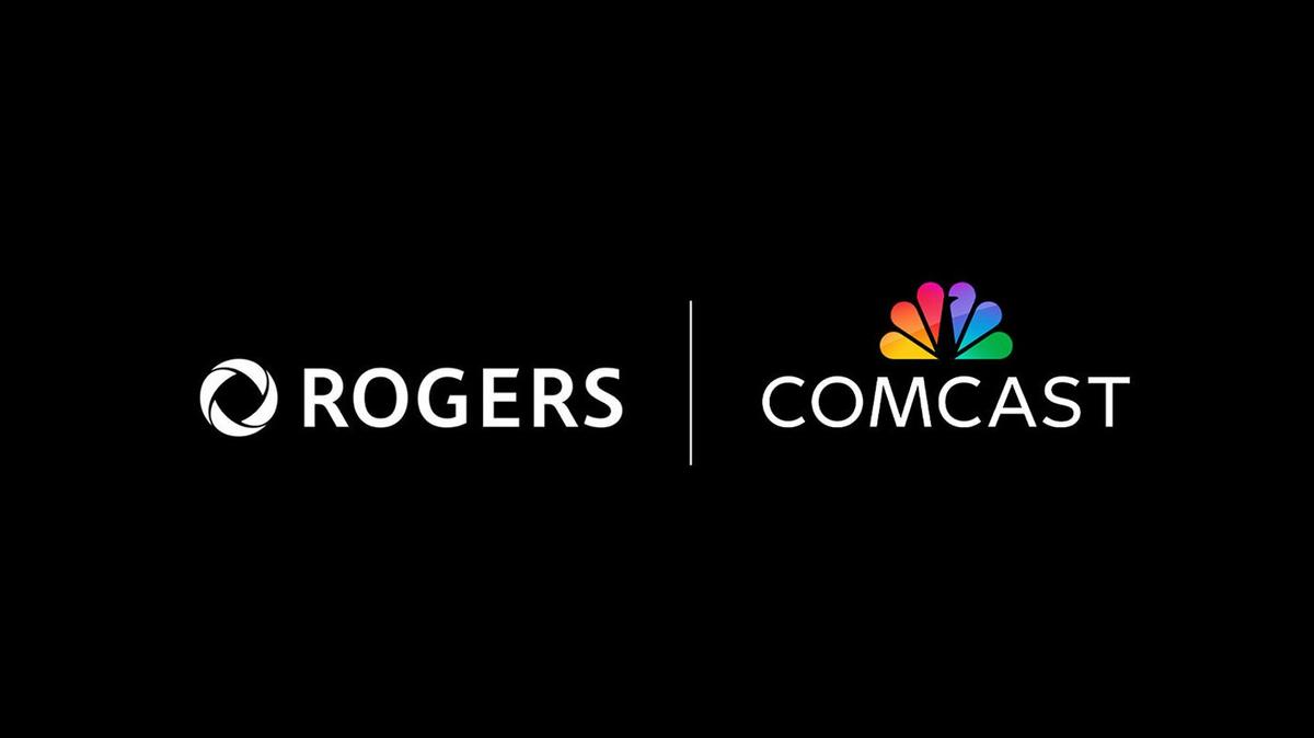 Rogers and Comcast logos