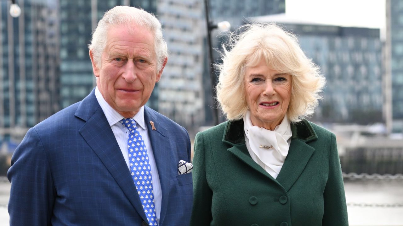 Two special guests that could join Queen Camilla and King Charles for Christmas. The royals are seen here as they arrive for their visit to The Prince&#039;s Foundation training site 