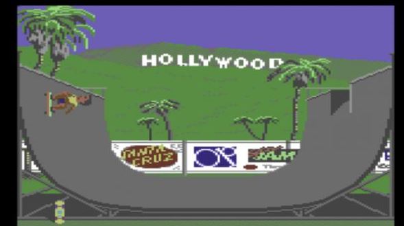 Skateboarding fra California Games
