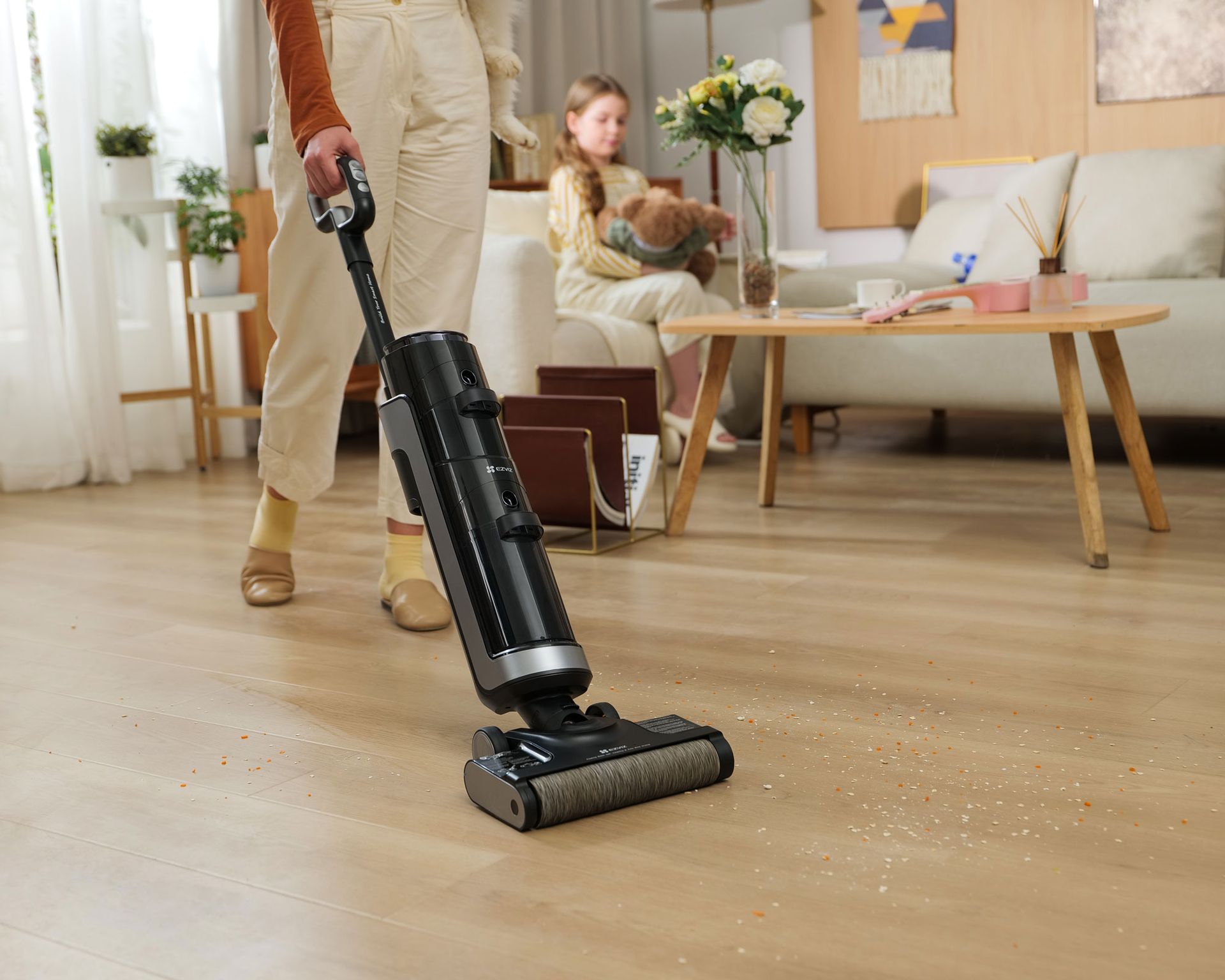 EZVIZ RH1 Smart Cordless wet and dry vacuum adalah alat pembersih pertama dari Ezviz