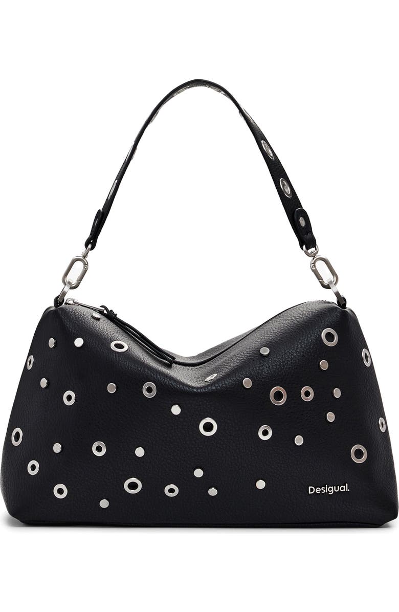 Faux Leather Shoulder Bag