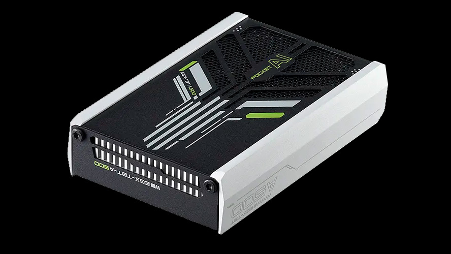 RTX A500 (RTX 3050-Klasse) ADLink Pocket AI GPU