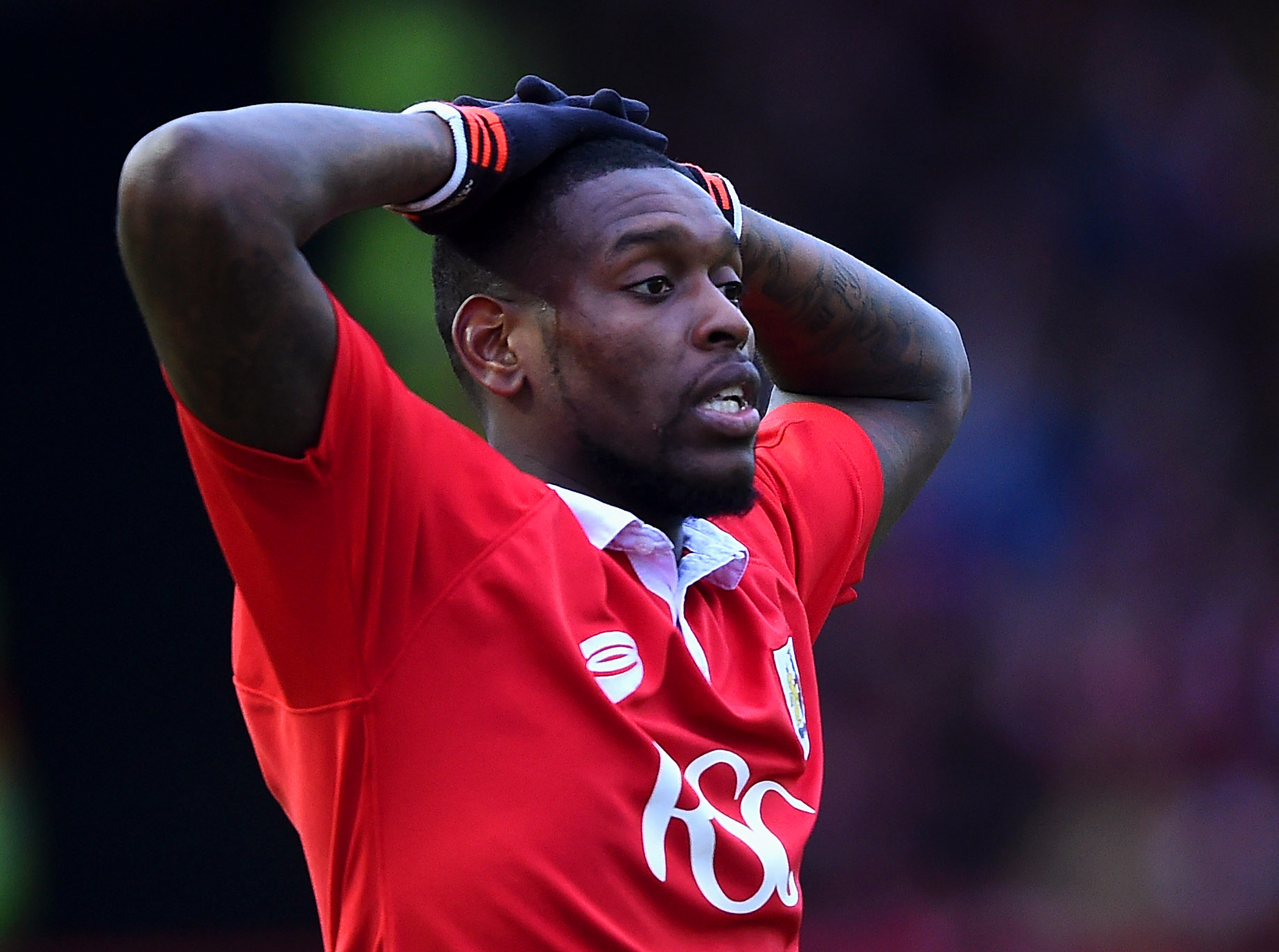 Jay Emmanuel-Thomas in action for Bristol City in 2015