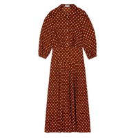 Izzy Pleated Shirt Dress, £245 | Rixo