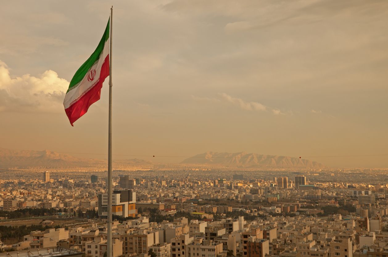 Iranian flag.