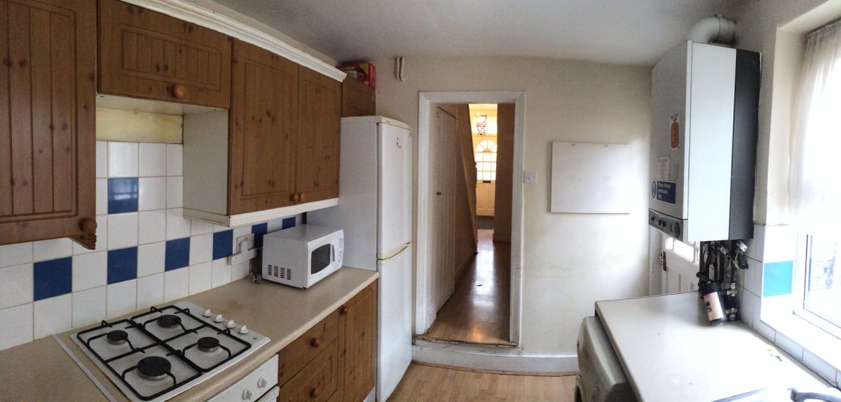 kitchen makeover on a budget in a terrace house