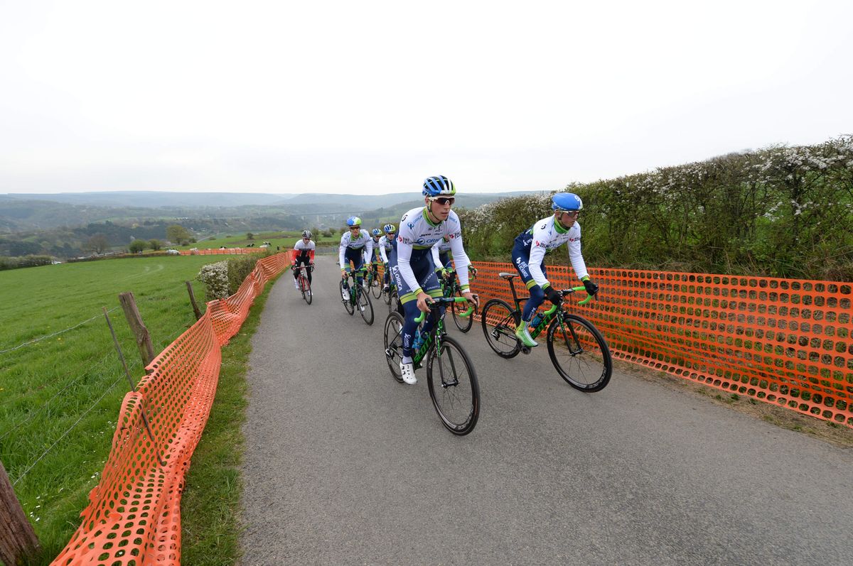 Simon Gerrans and his Orica-GreenEdge team