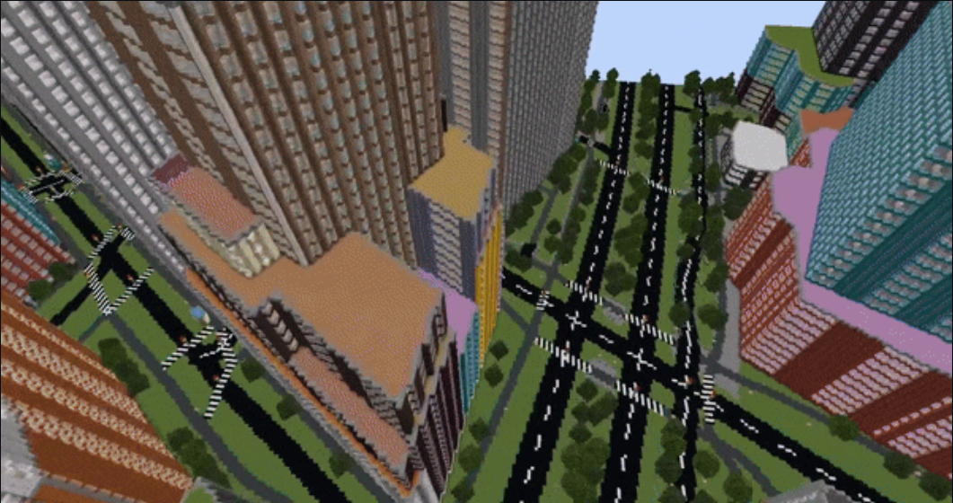 Minecraft tool lets you create scale replicas of real-world locations