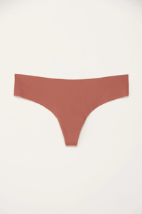 Girlfriend Collective Copper Classic Thong $18