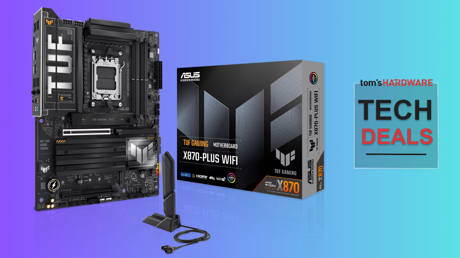 ASUS TUF Gaming X870-PLUS WiFi on sale 