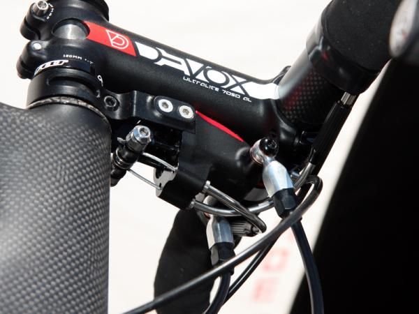 TRP's Parabox mechanical-to-hydraulic converter was one of the stars of this year's Sea Otter Classic.