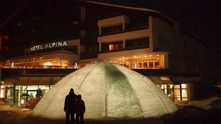 ice dome in austria
